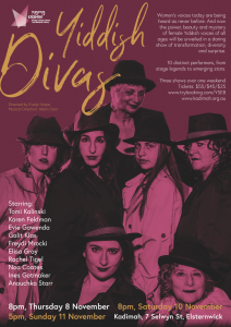 Yiddish Divas @ Kadimah | Elsternwick | Victoria | Australia